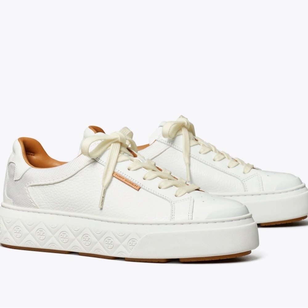 Tory Burch White LADYBUG SNEAKER